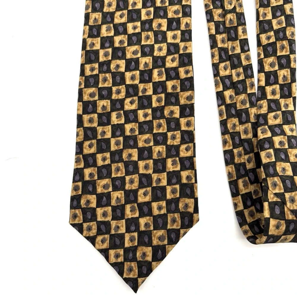 Vintage Cocktail Collection TEQUILA Seen Under The Microscope 100% Silk Tie 57